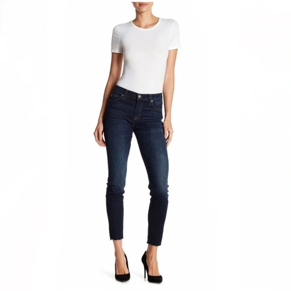 Hudson |‎ “Natalie” Ankle Skinny Jeans in Dion
